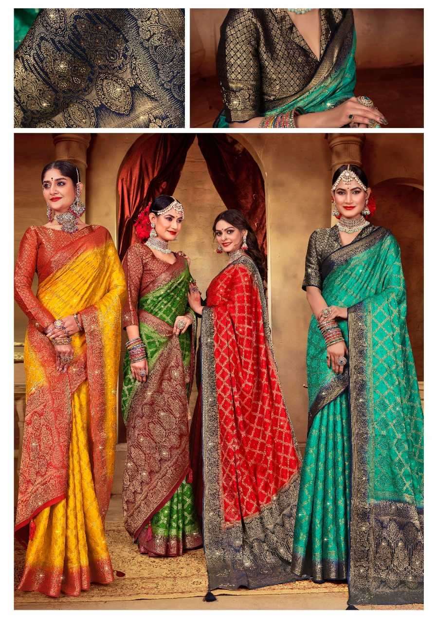 lifestyle wedding gift vol 1silk with weadding special saree...