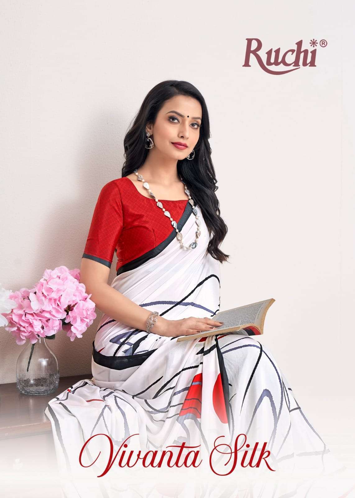 Ruchi Saree Vivanta Silk Vol 31 FANCY CREPE SILK WITH FANCY ...