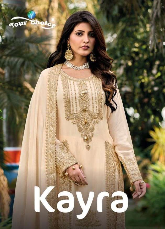 Your Choice Kayra SILK WTH DESIGNER READYMADE SUITS COLLECTI...