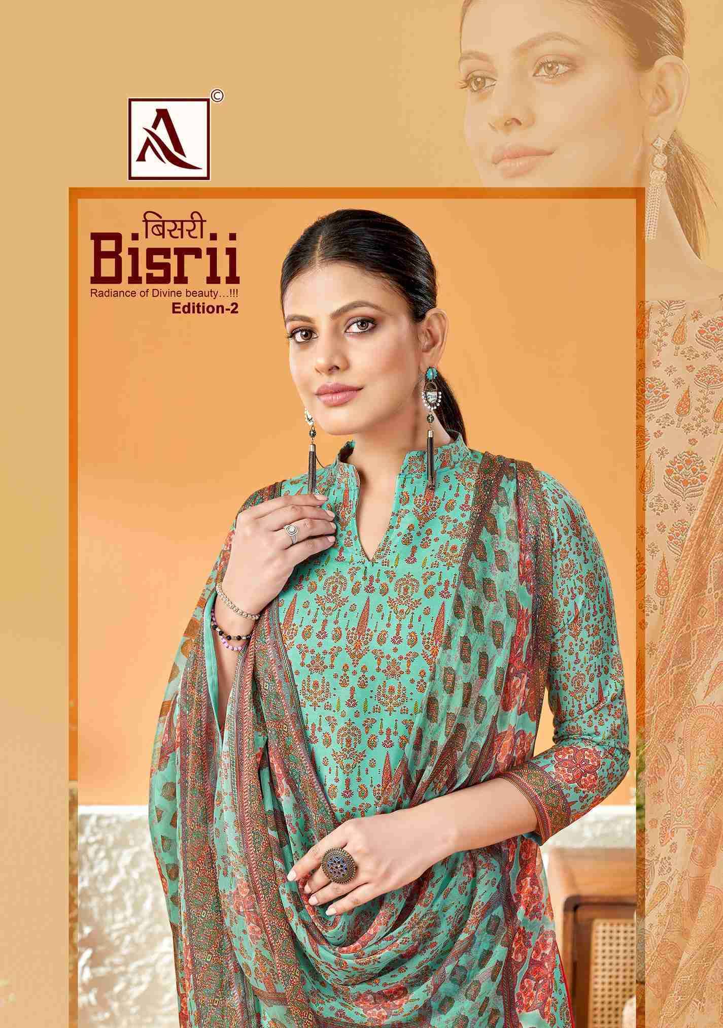 Alok Suit Bisrii Vol 2 jam cotton with printed summer printe...