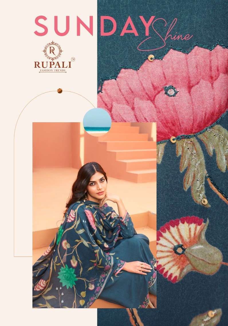 Rupali Fashion Sunday SHINE MUSLIN SILK WITH SUMMER SPECIAL ...