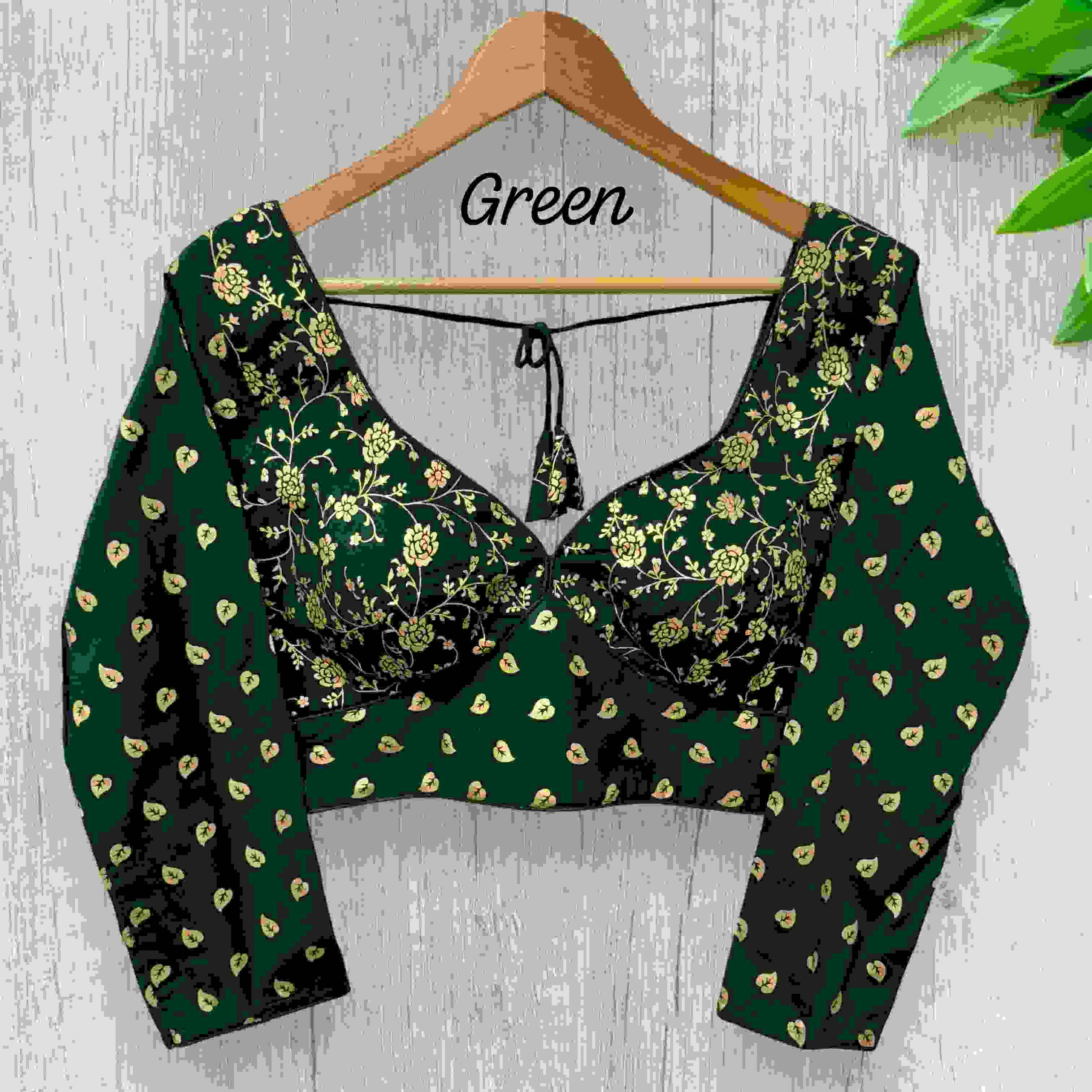 SUMMER SPECIAL COTTON WITH LONG SLEEVE READYMADE BLOUSE COLL...