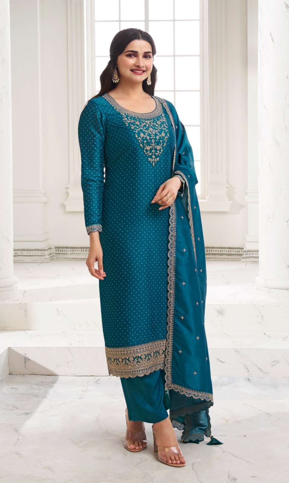 single salwar suit KULEESH - SABINA by vinay fashion 665733 -  EthnicSmart.com