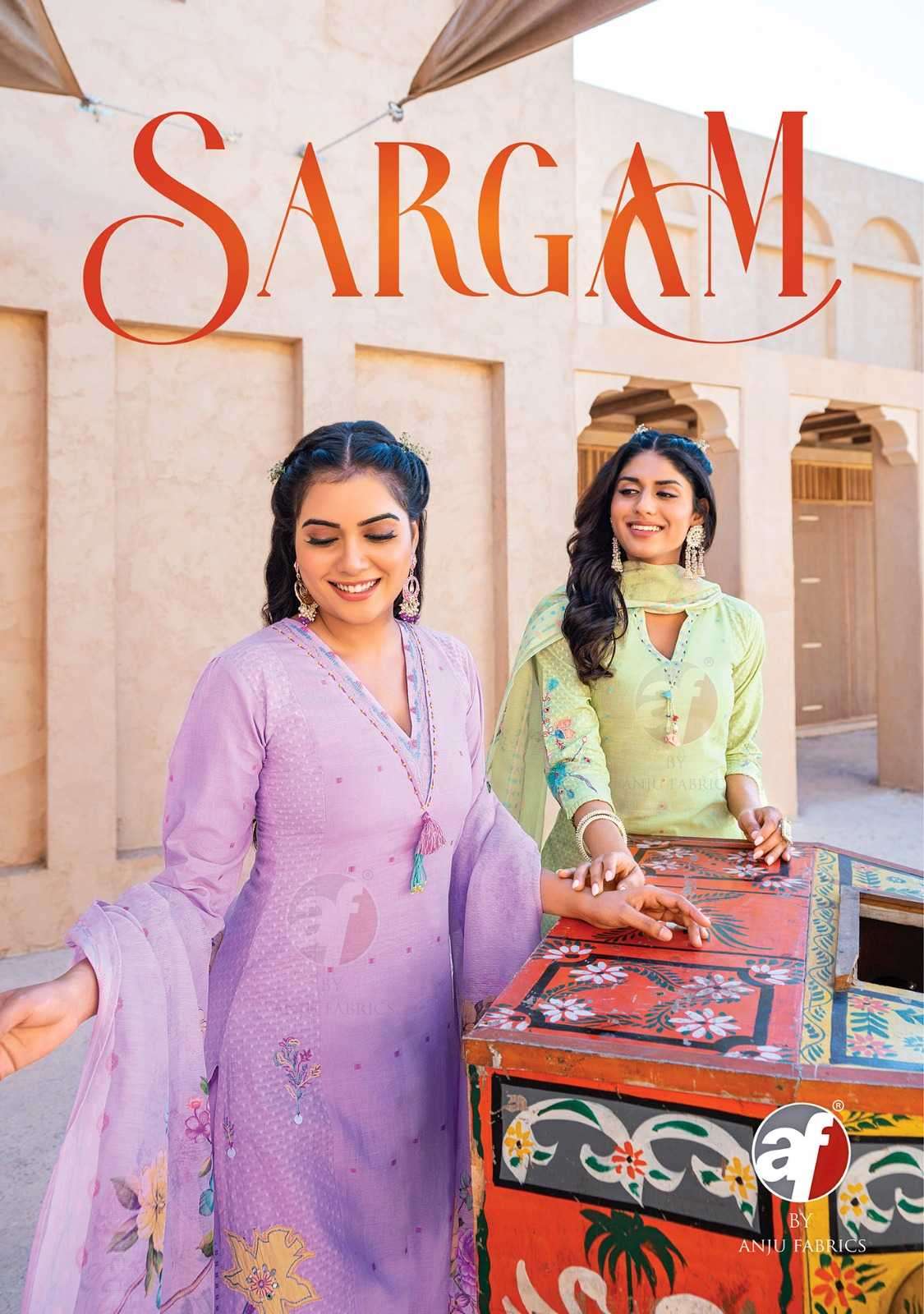 Anju fab sargam cotton with festival special readymade suits...