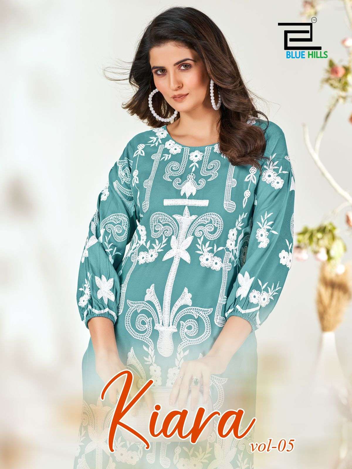 BLUE HILLS KiaRA VOL 5 RAYON WITH SUMMER SPECIAL KURTI COLLE...