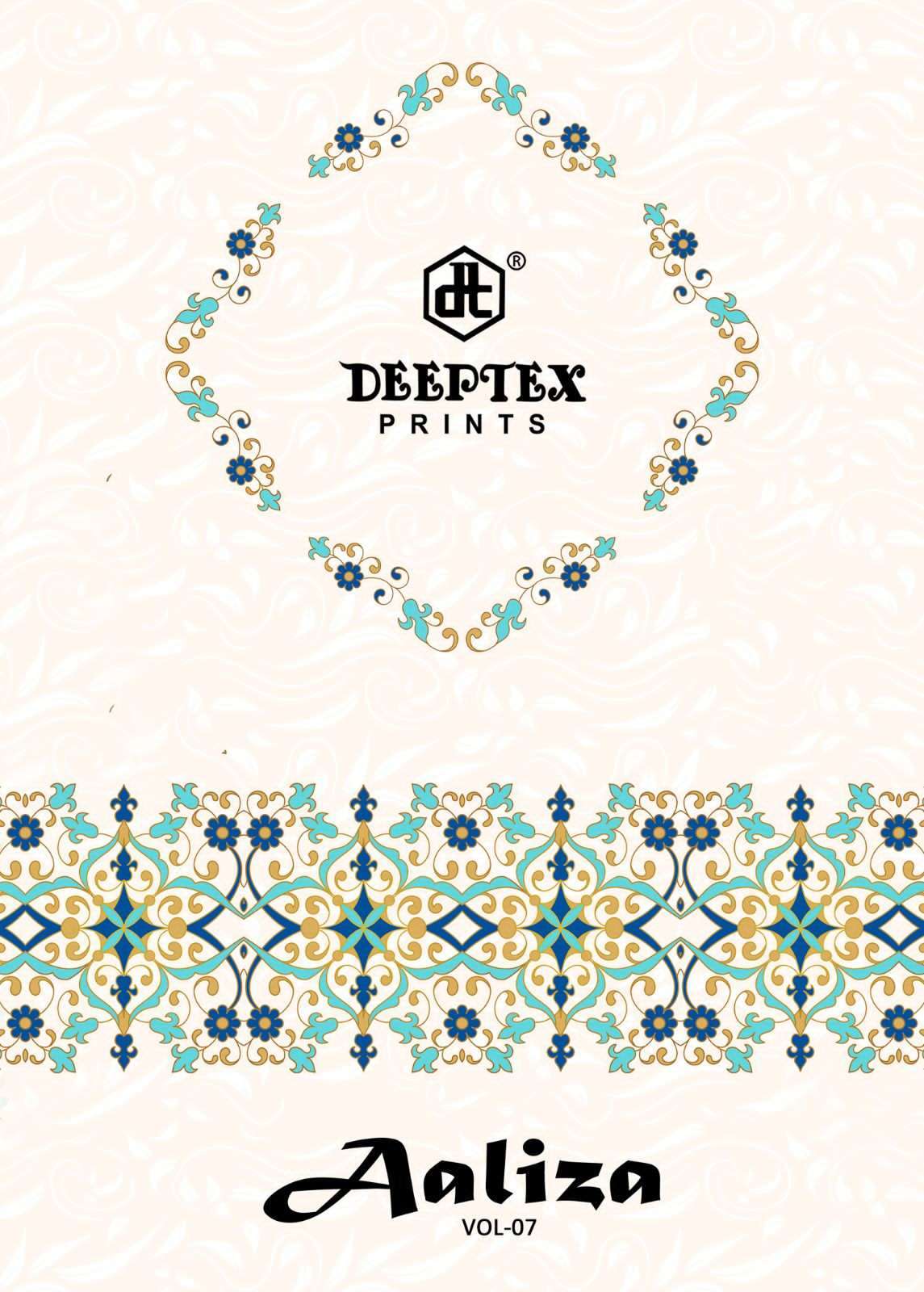 DEEPTEX AALIZA VOL 7 COTTON WITH PRINTED SUMMER SPECIAL DRES...