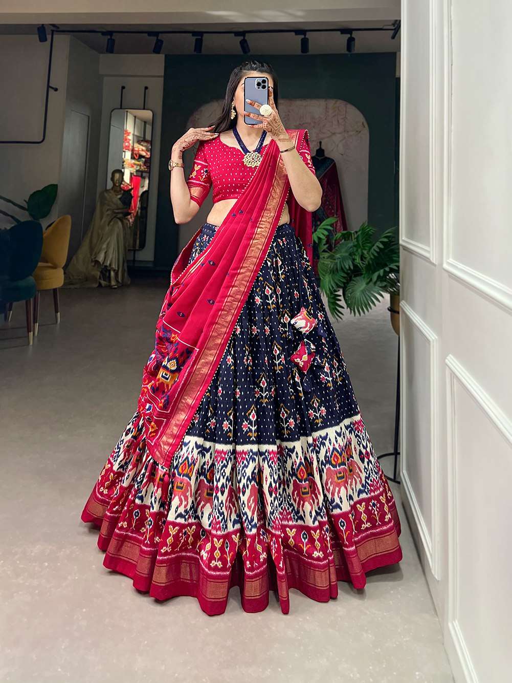 Lehenga showcase your style and homage to the cultural tradi...