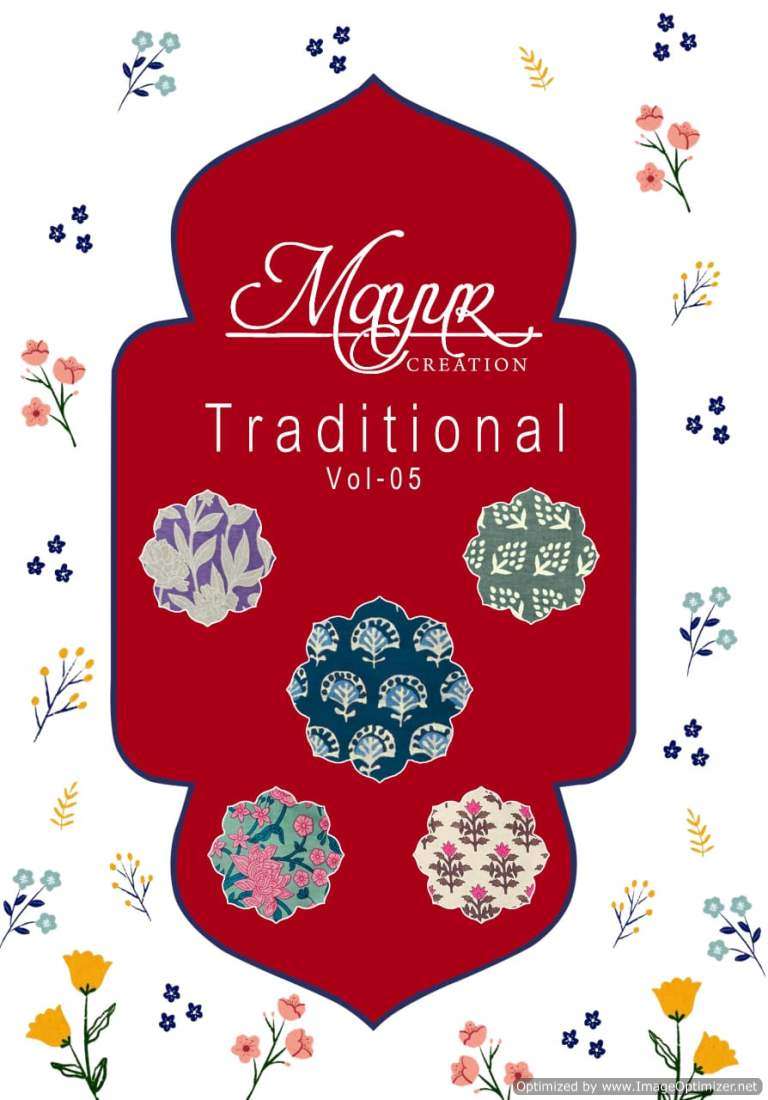 MAYUR TRADITIONAL VOl 5 SUMMER SPECIAL COTTON WITH DIGITAL P...