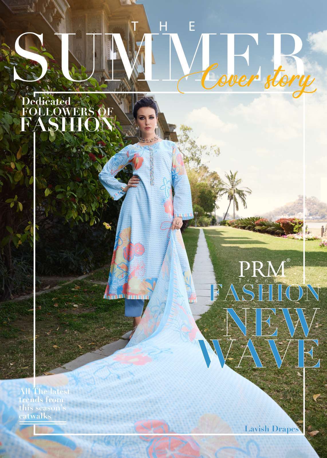 Prm Trends The Summer Cover Story LAWN COTTON WITH SUMMER SP...
