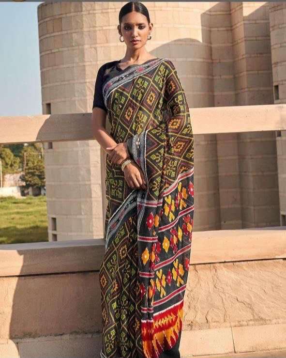 SUMMER SPECIAL LINEN WITH DIGITAL PRINTED SAREE COLLECTION A...