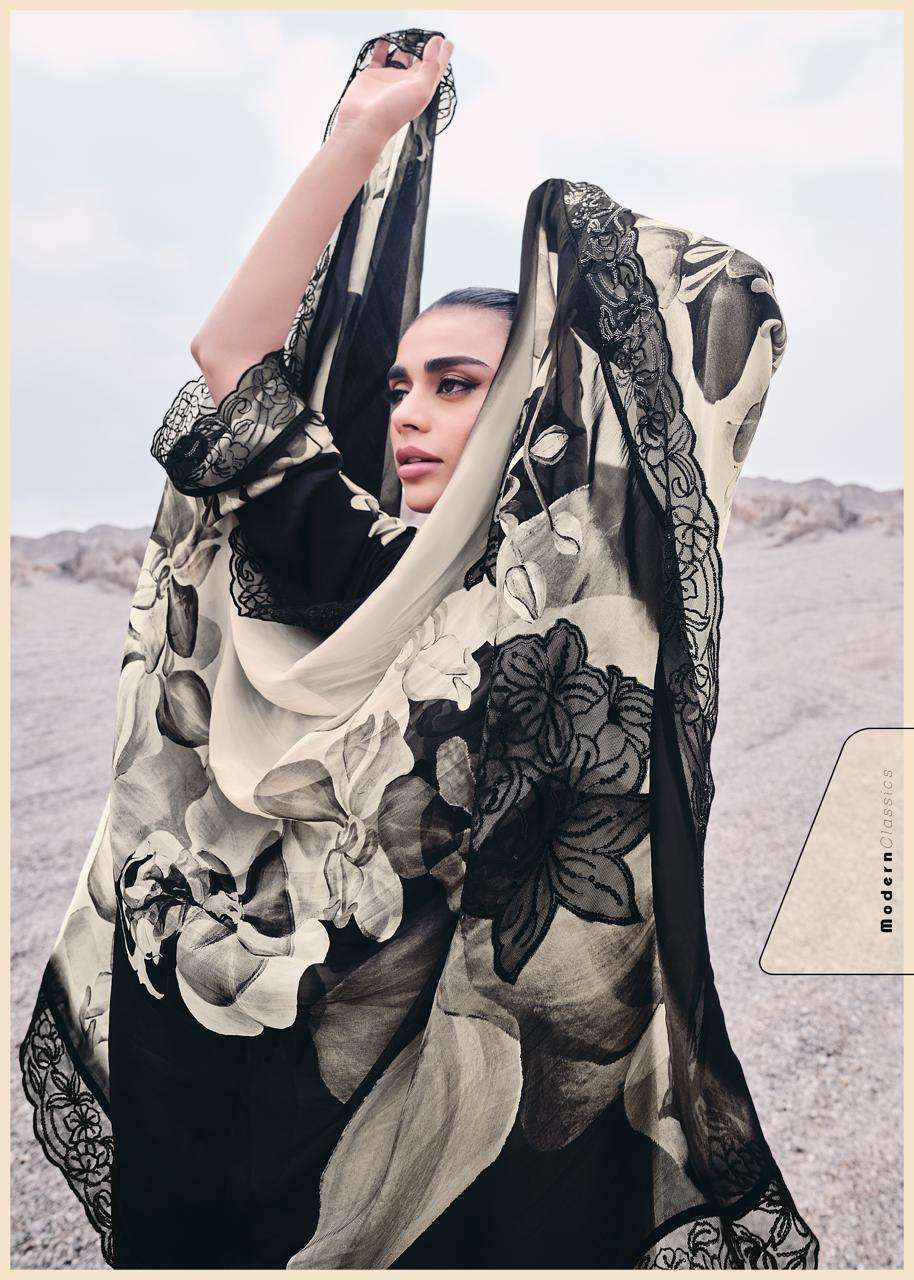 varsha fashion magic 1-4 series satin with printed dress mat...