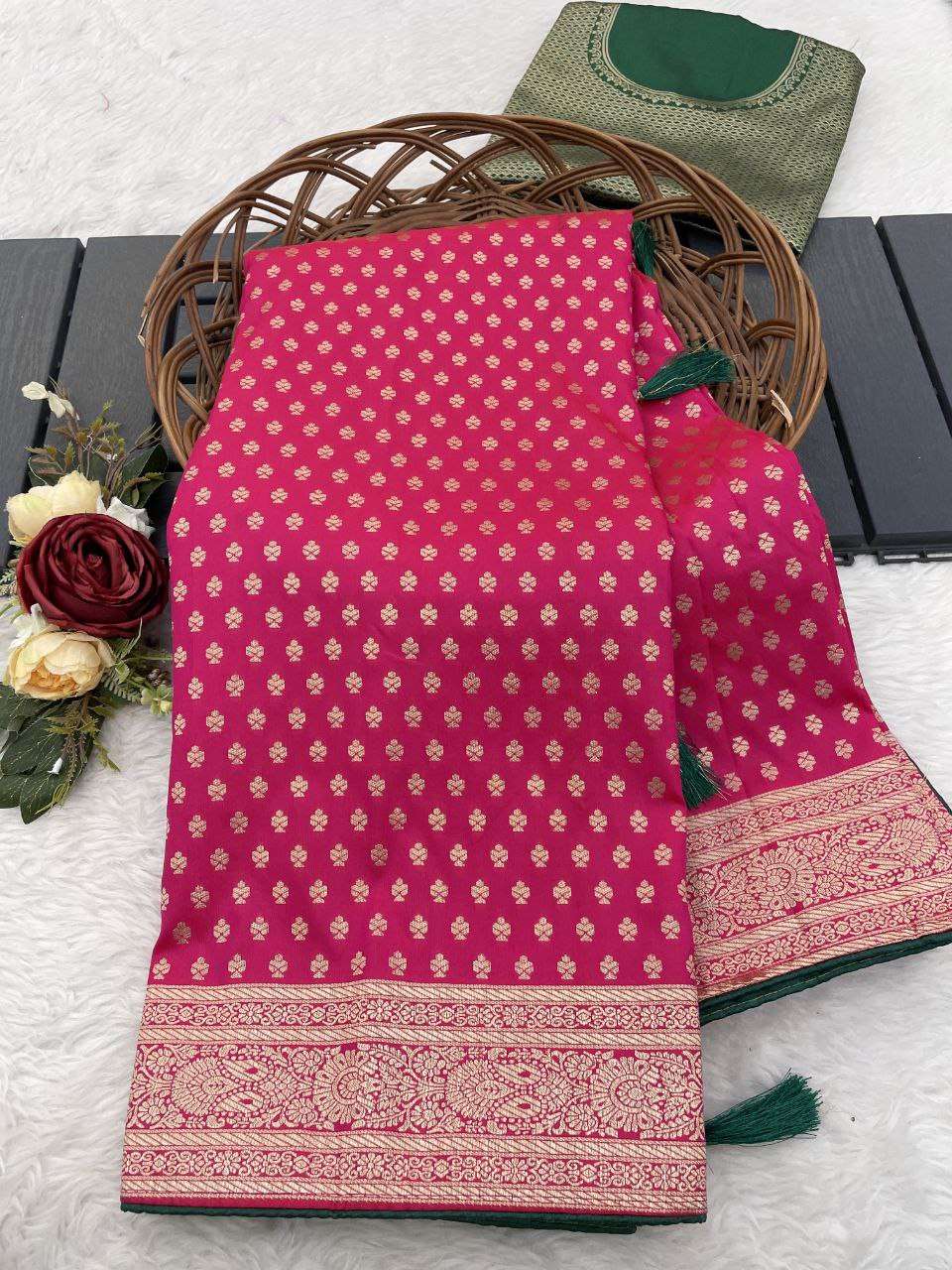 Banarasi silk sarees collection for parties and wedding late...