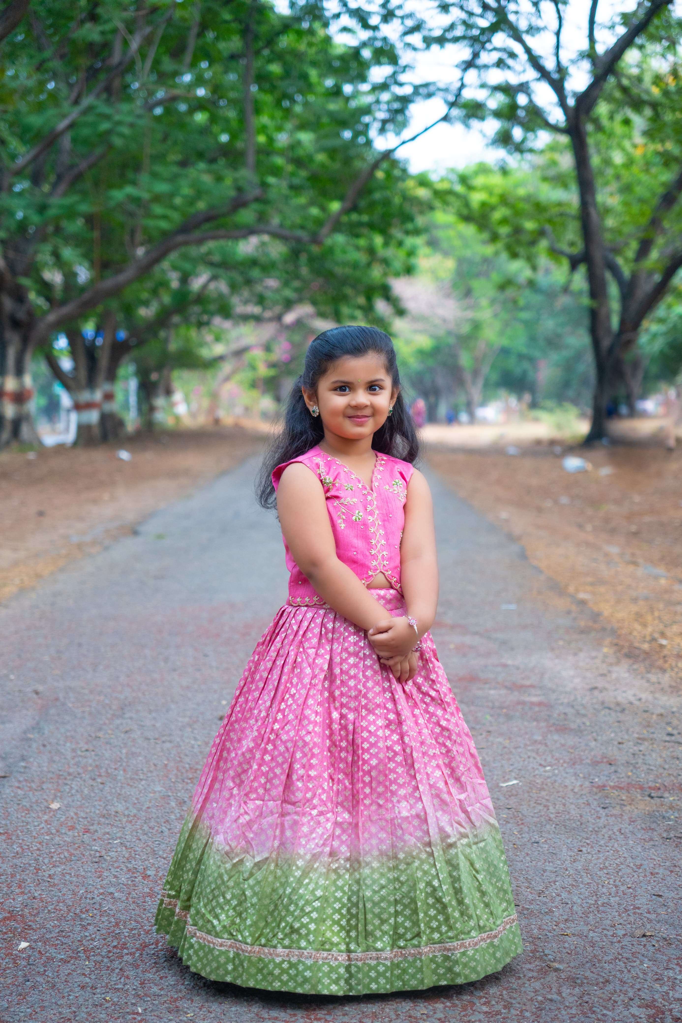 BANGALORI SILK WITH TRADITIONAL LOOK KIDS COLLECTION