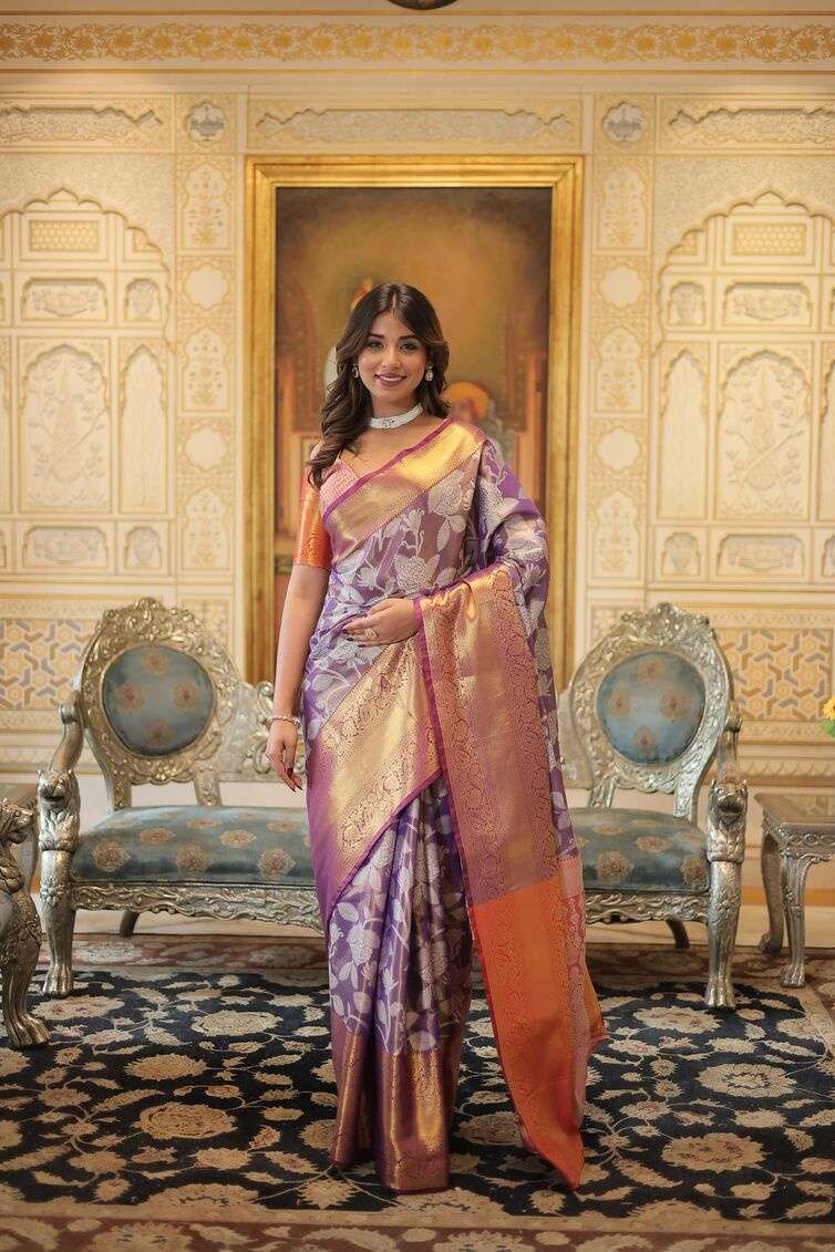 KANJIVARAM SILK WRAVING DESIGNER SAREE COLLECTION