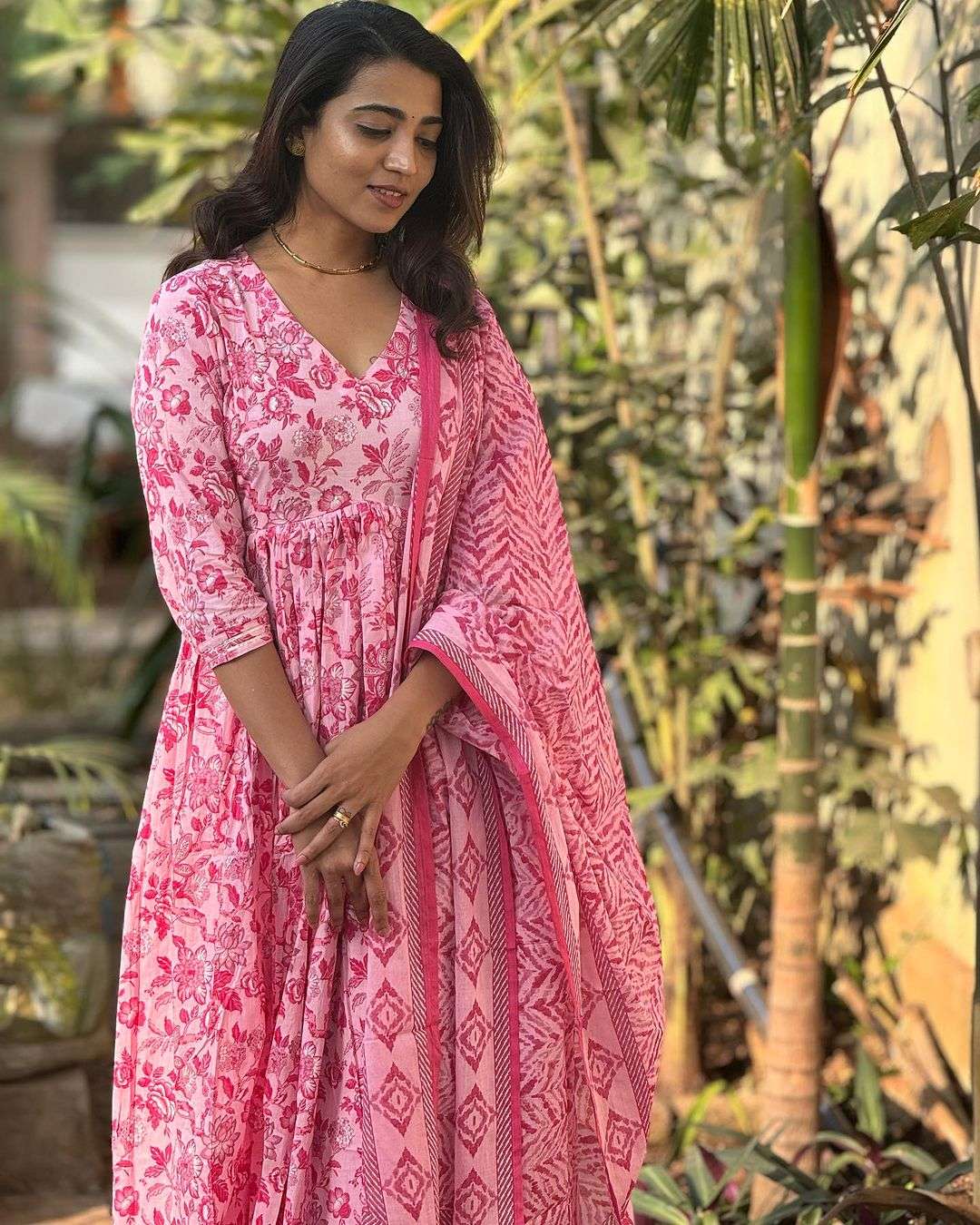 MAL COTTON PINK SHADES SUMMER SPECIAL READYMADE SUITS