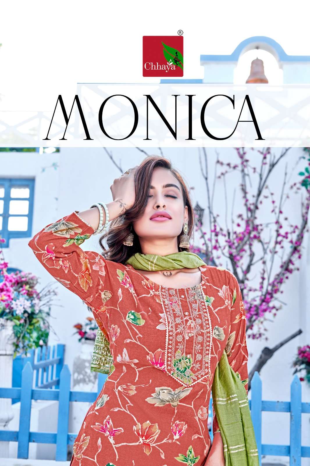 MONICA CHHAYA  MODAL PRINT SILK READYMADE SUITS SUPPLIER IN ...