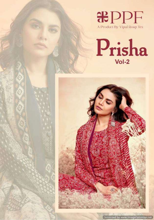 Ppf Prisha Vol 2 cotton summer wear readymade suits supplier...