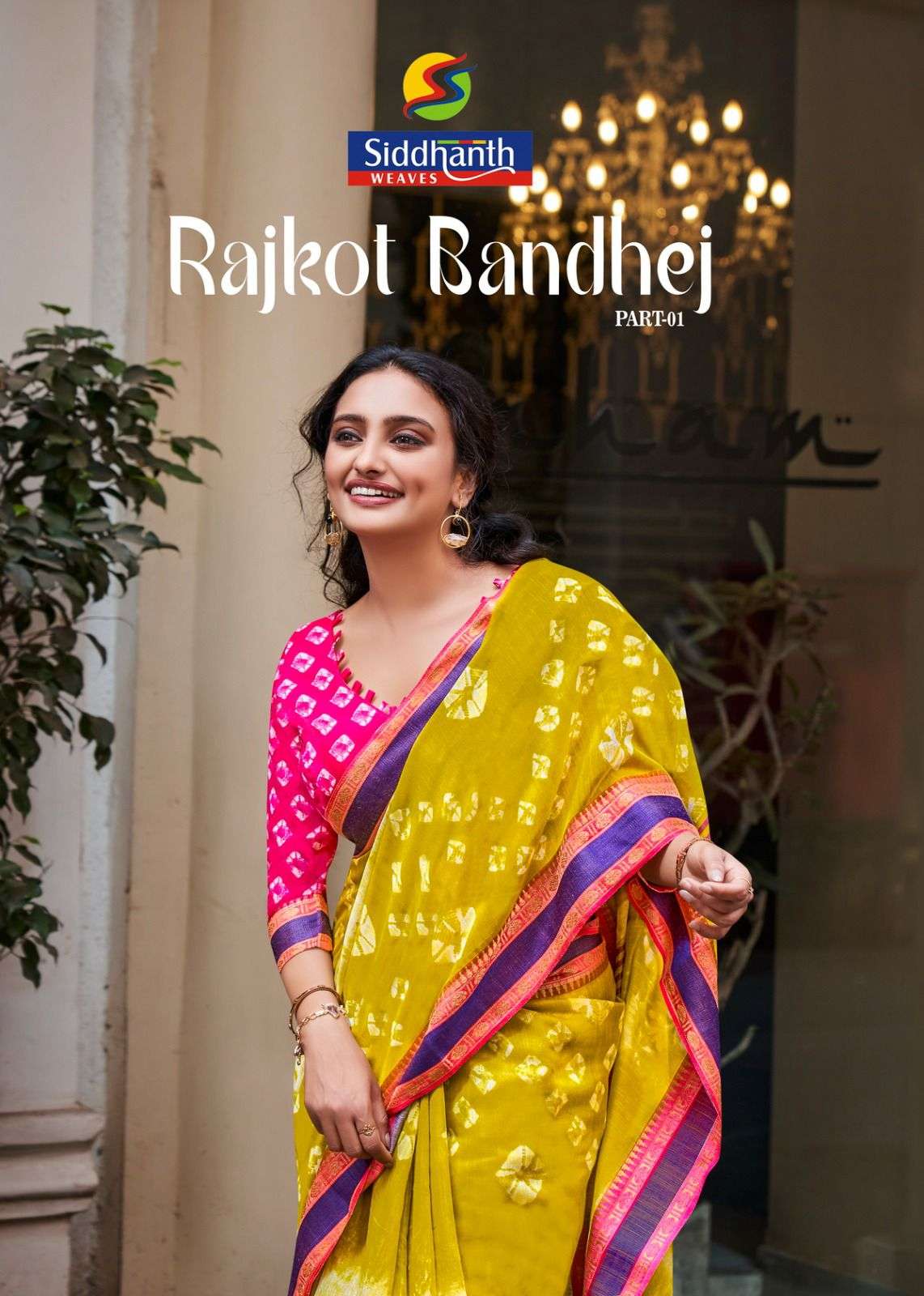 rajkot bandhej mal mal cotton Printed saree collection at be...