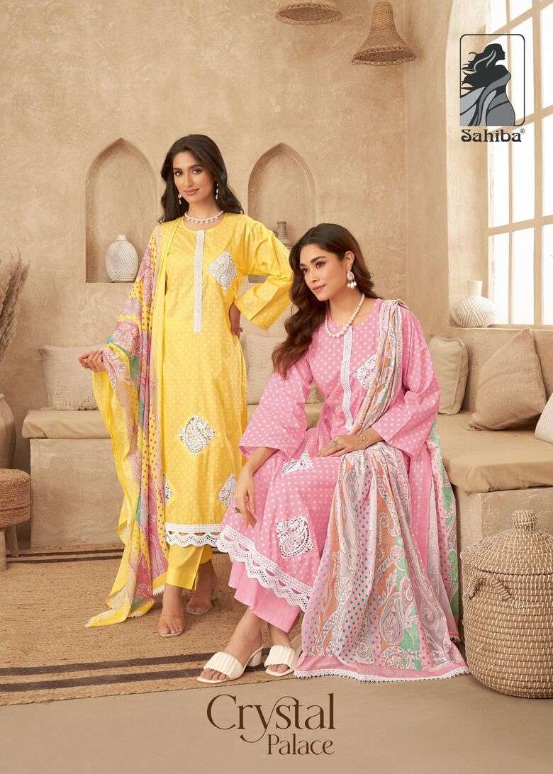 SAHIBA CRYSTAL PALACE COTTON LAWN PRINTED SUITS SUPPLIER IN ...
