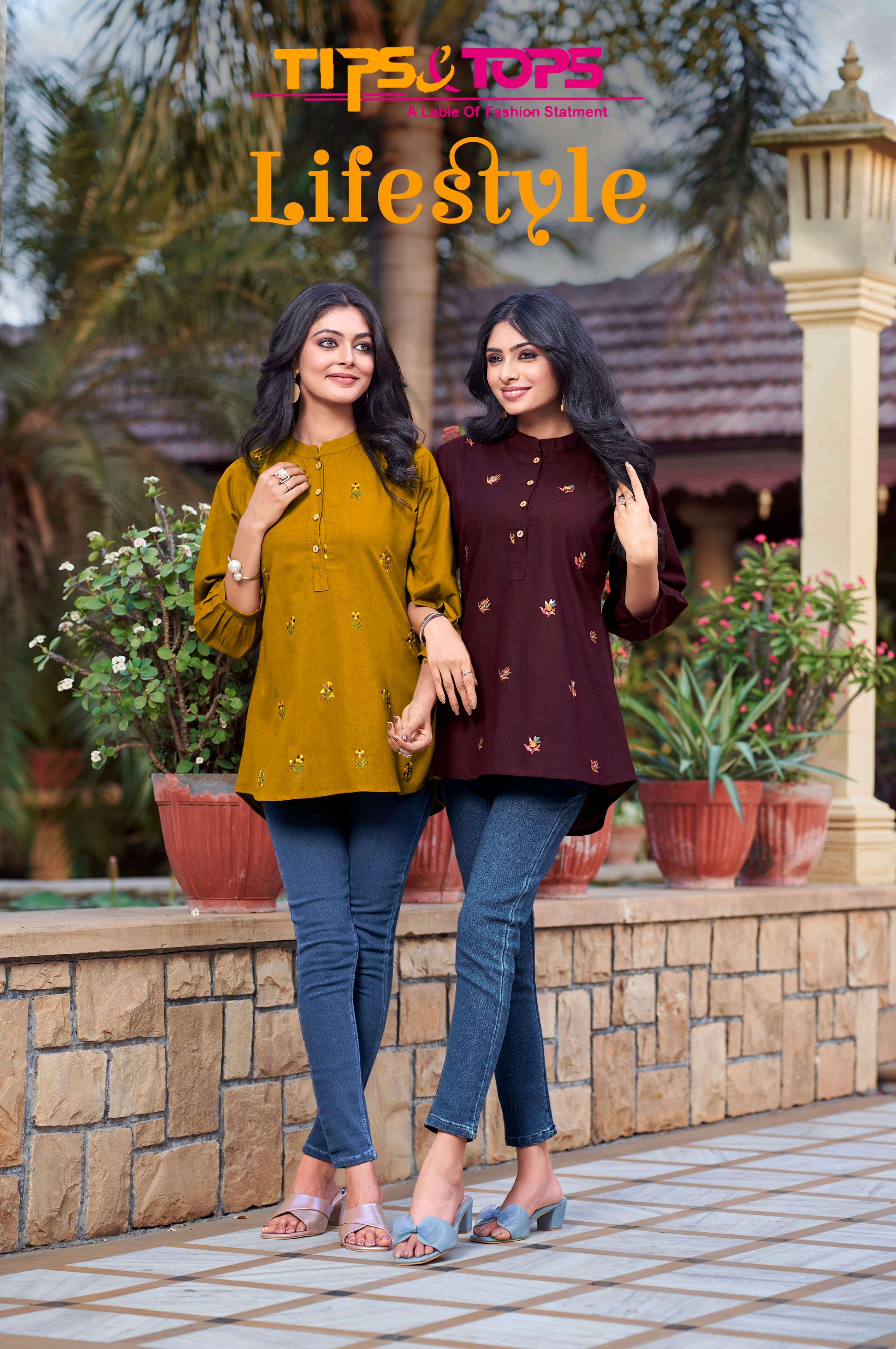 TIP TOPS LIFESTYLE COTTON WESTERN WEAR KURTI COLLECTION