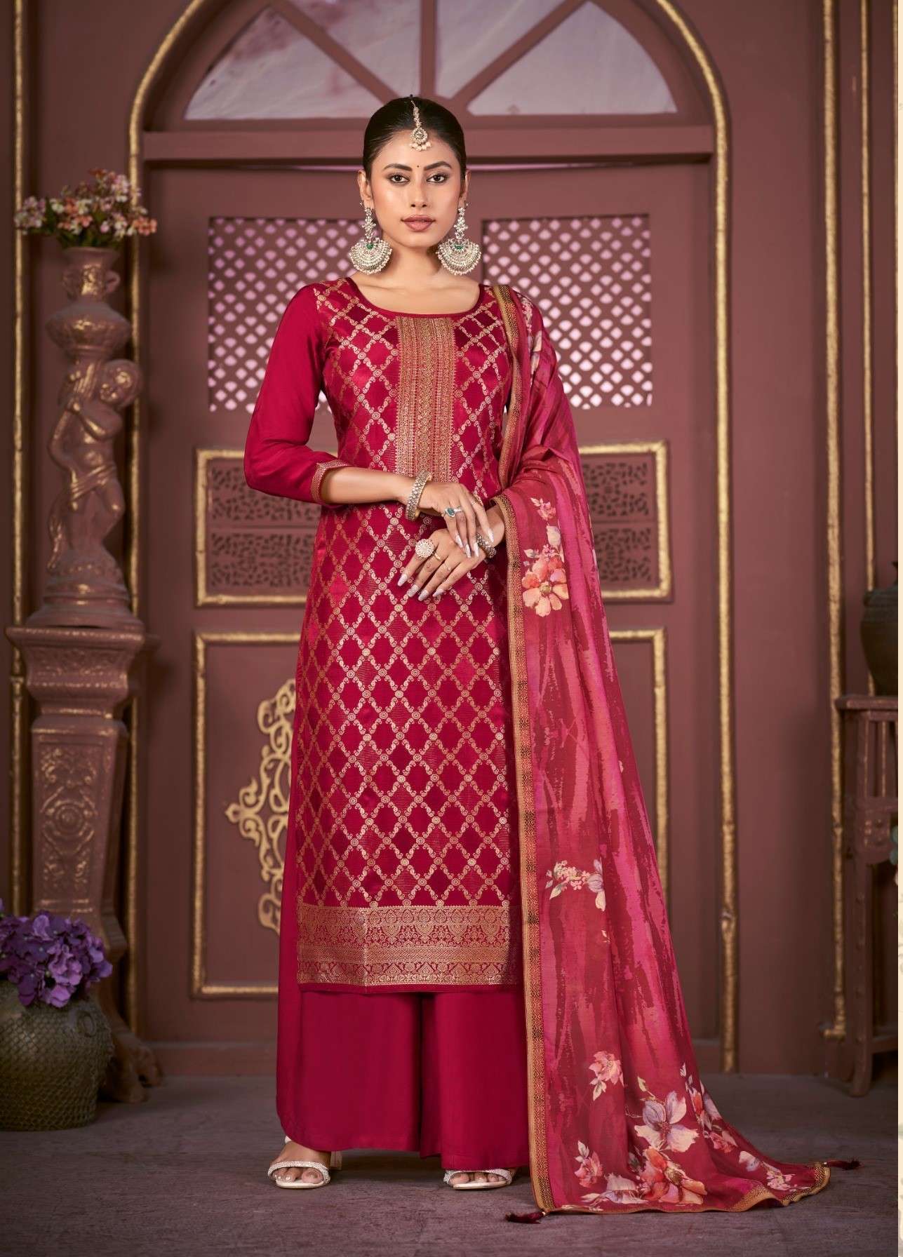 TRIPAL AAA KAAVERI INDIAN DESIGNER PARTY WEAR SUITS COLLECTI...