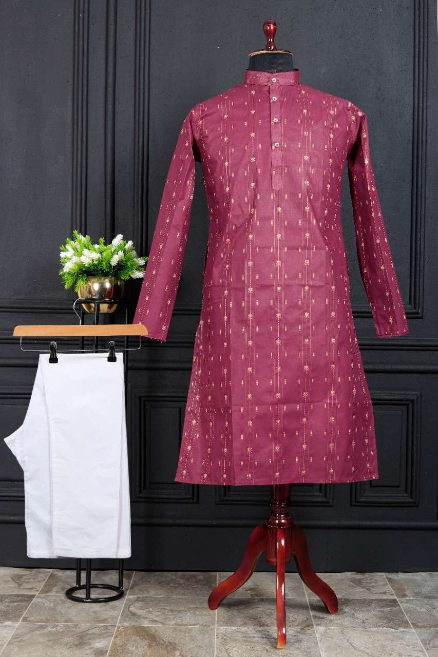 amazing english color mens kurta pajama on cotton fabric at ...
