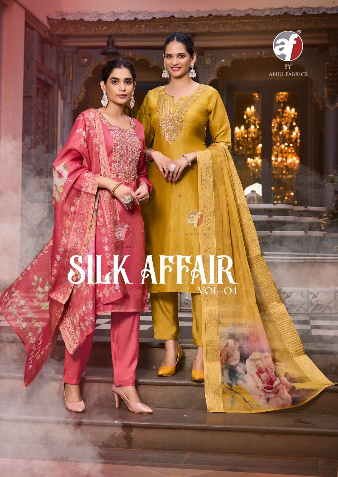 ANJU FABS SILK AFFAIR VOL 4 READYMADE FESTIVAL SPECIAL HEAVY...