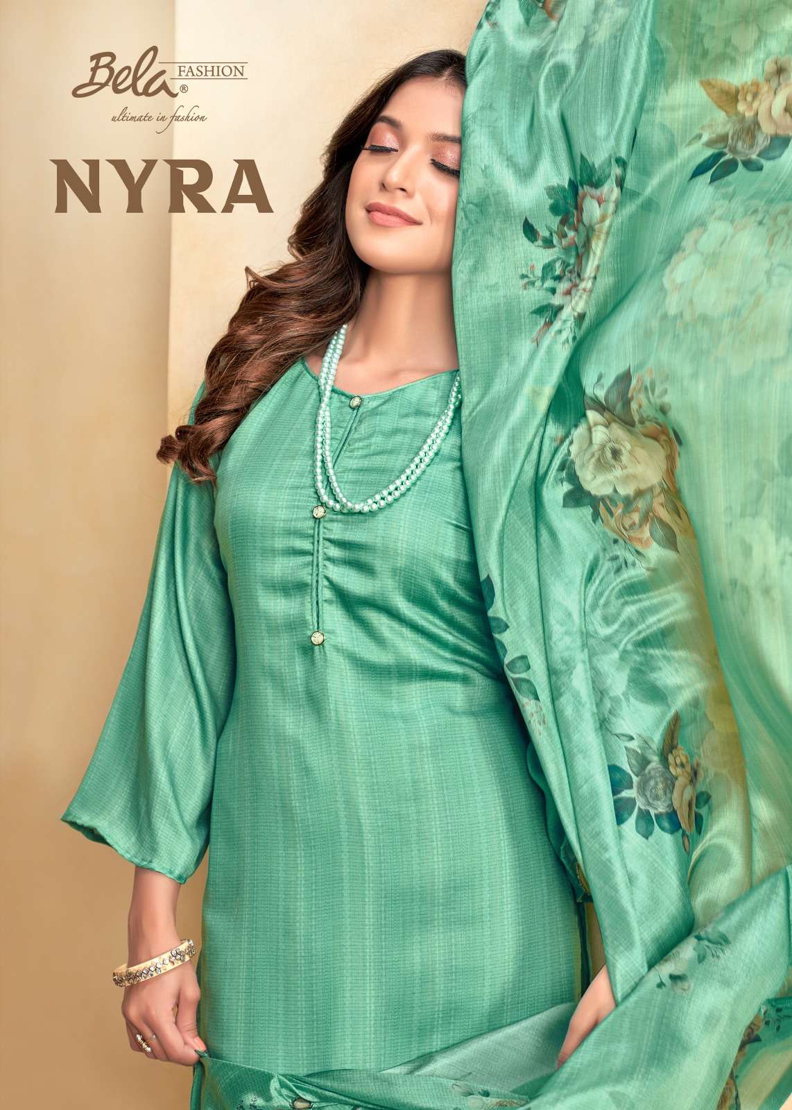 BELA FASHION NYRA SILK WITH FESTIVAL SPECIAL SALWAR KAMEEZ C...