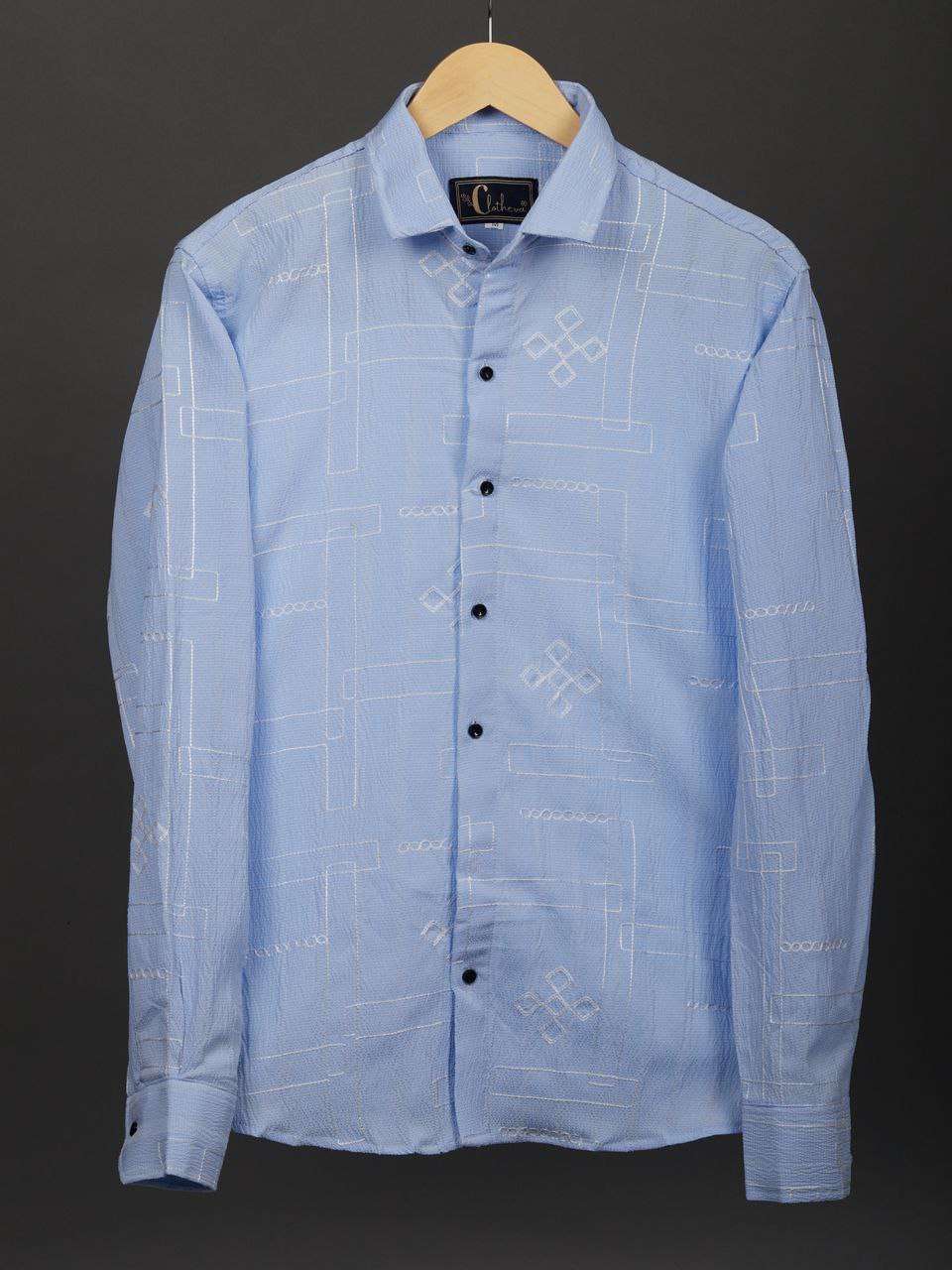 COTTON EMBROIDERY PLEASENT SHIRTS FOR MEN AT WHOLESALE RATES...