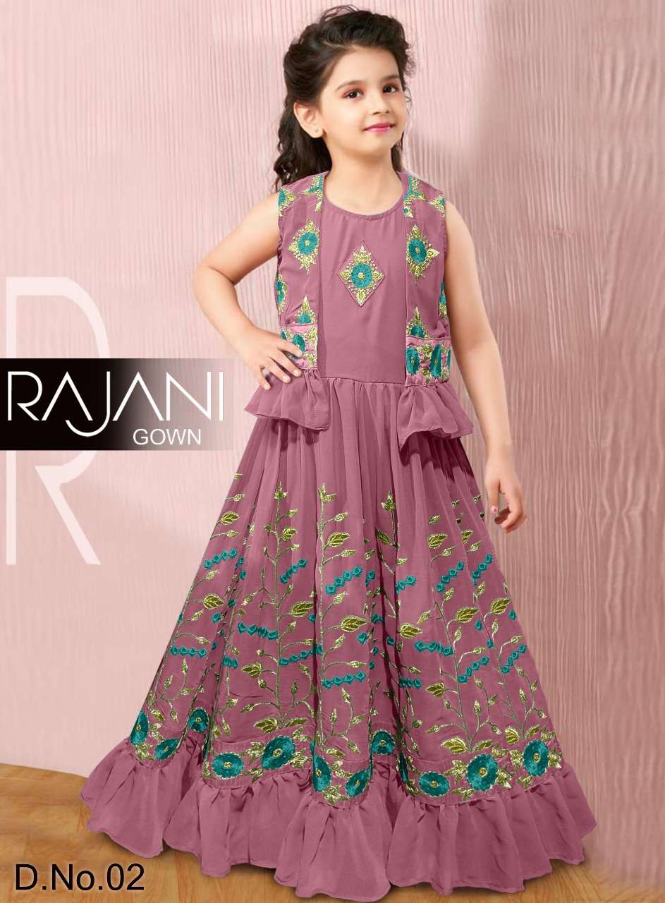 WESTERN LOOK KIDS GOWN COLLECTION