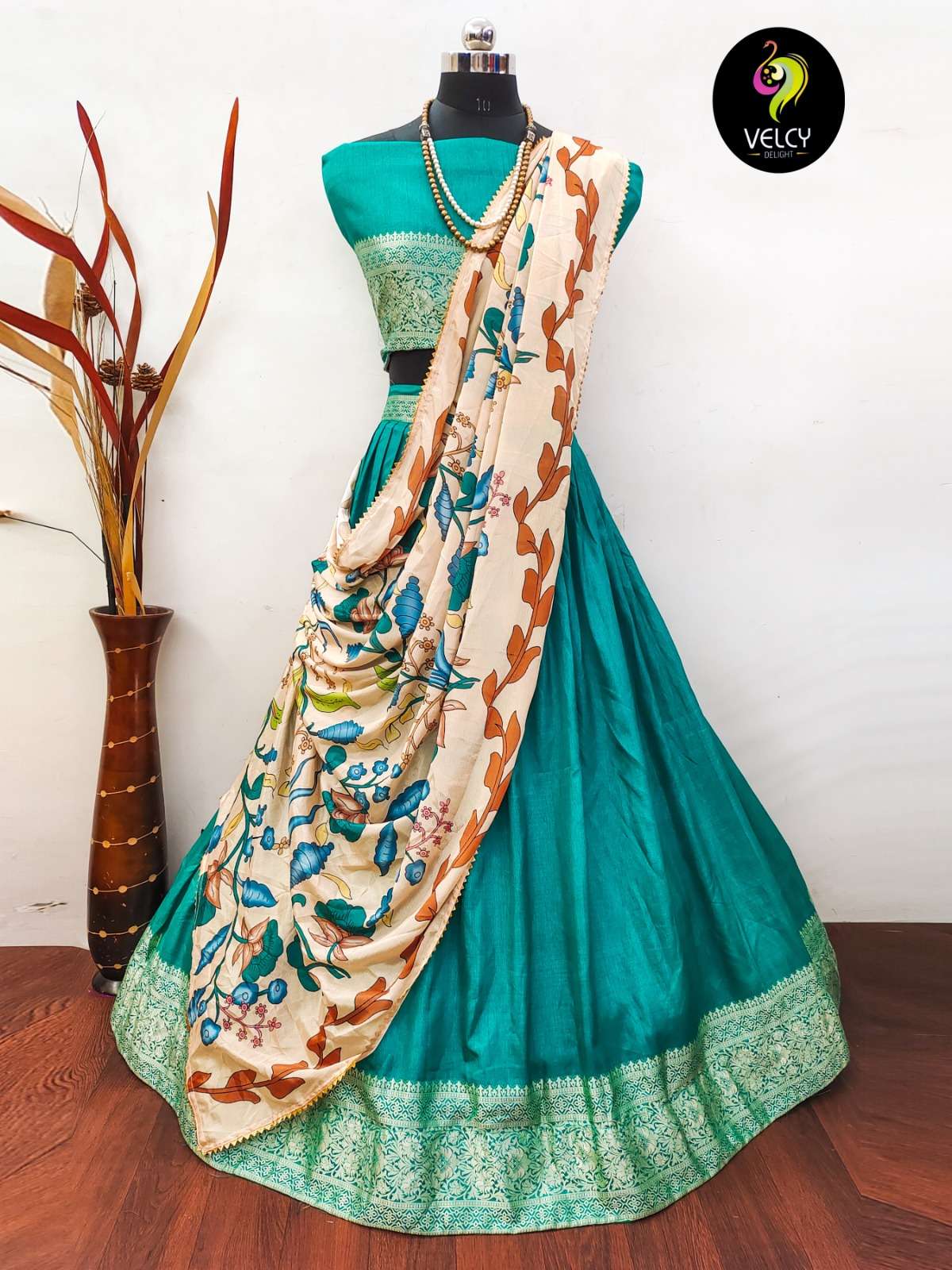 DOLA SILK WITH FANCY LOOK READYMDAE LEHENGA CHOLI BEST WHOLE...