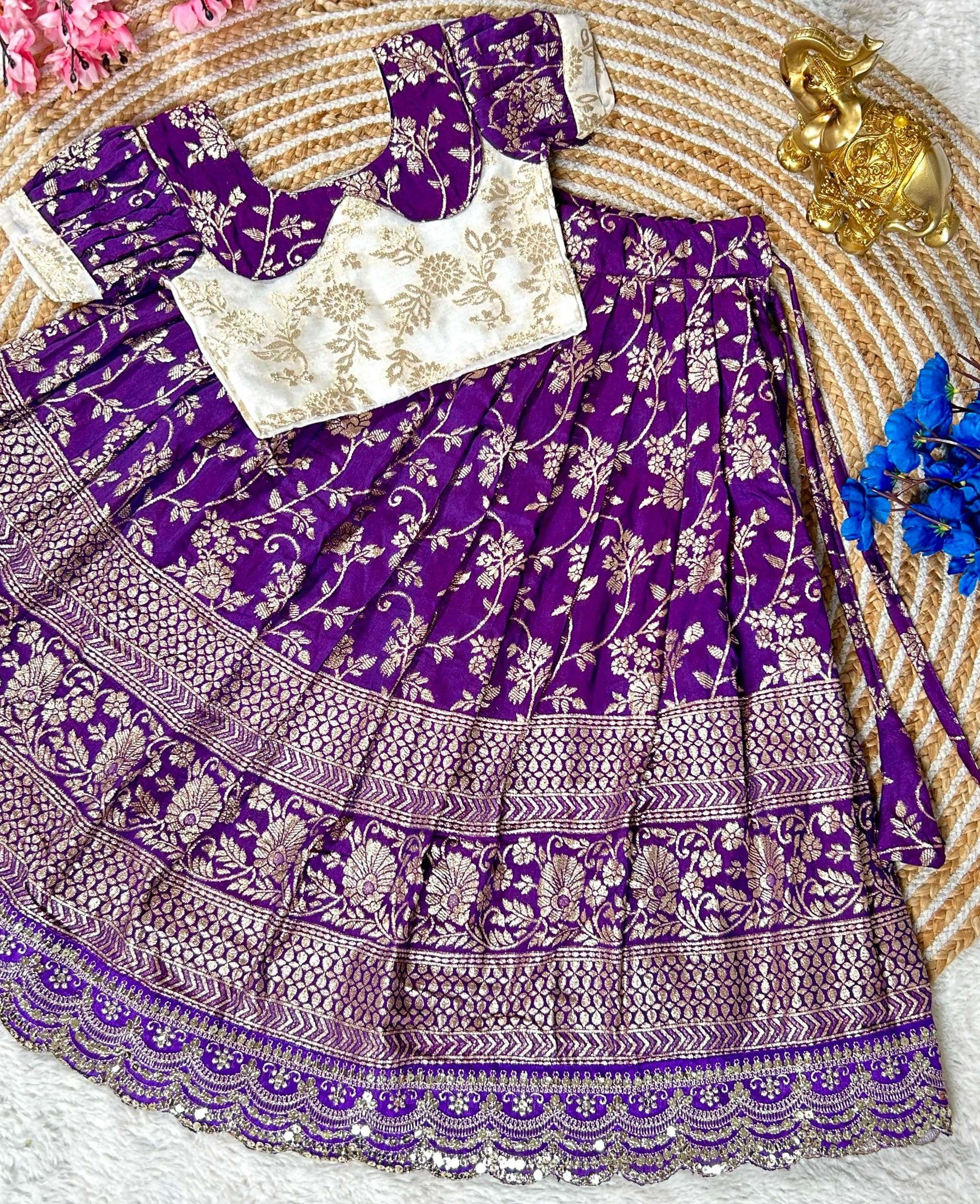 FESTIVAL SPECIAL TRADITIONAL LOOK KIDS SPECIAL LEHENGA CHOLI