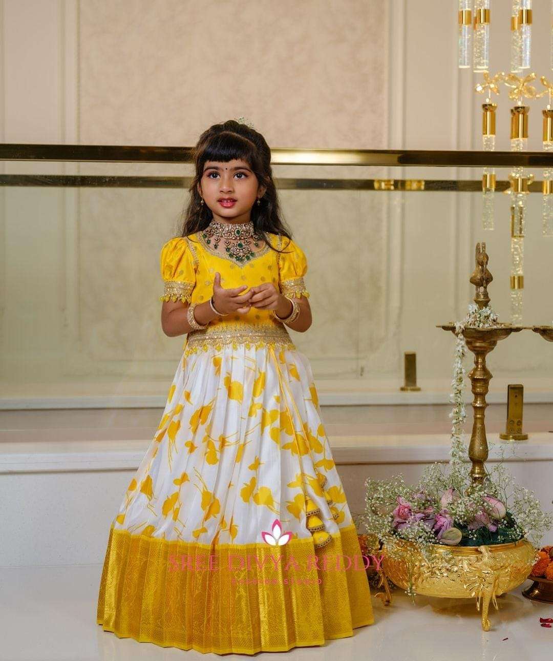 FESTIVAL SPECIAL SILK WITH ZARI WEAVING KIDS SPECIAL LEHENGA...