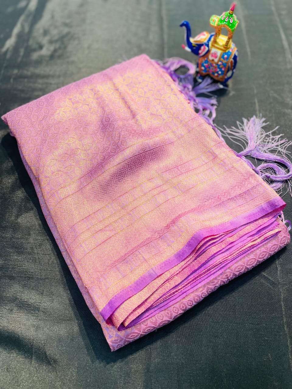 KUBERPATTU SILK RICH LOOK SOFT MATERIAL SAREE SUPPLIER IN SU...