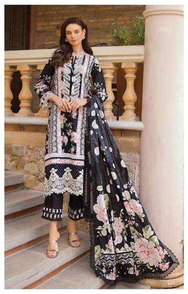 AL ZOHAIB TEXTILE 1102 & 1105 EMBROIDERY WORK PAKISTANI COTT...