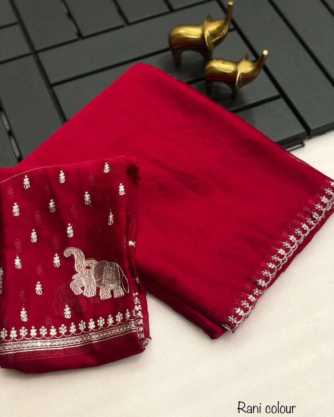 Amazing rangoli silk vibrant color sarees at best rates onli...