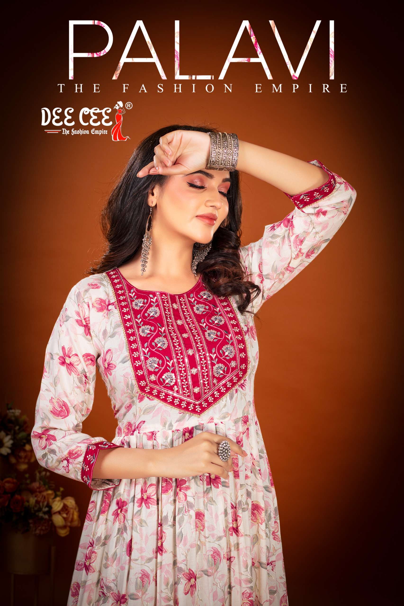 DEECEE FASHION PALAVI FLARED LOG PREITY KURTI WHOLESALE IN S...