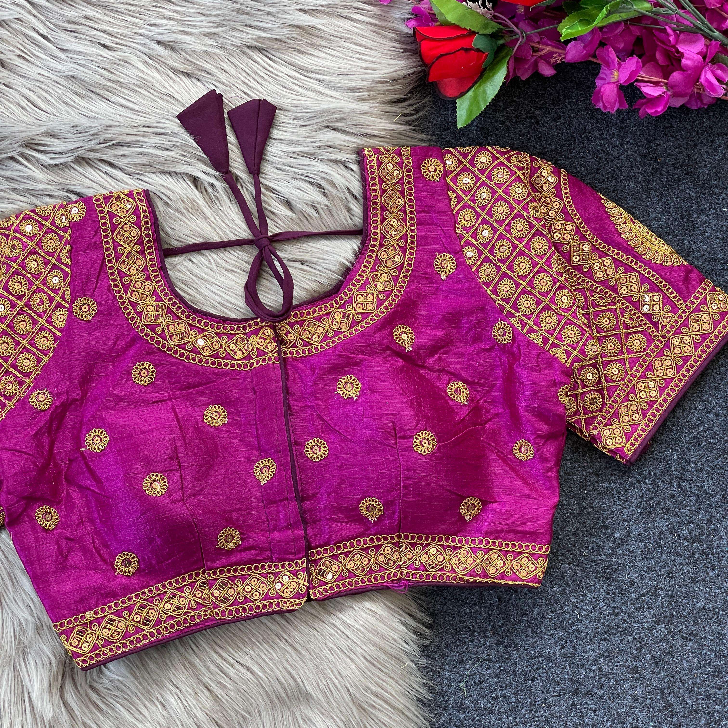 Designer blouse design for wedding at wholesale rates