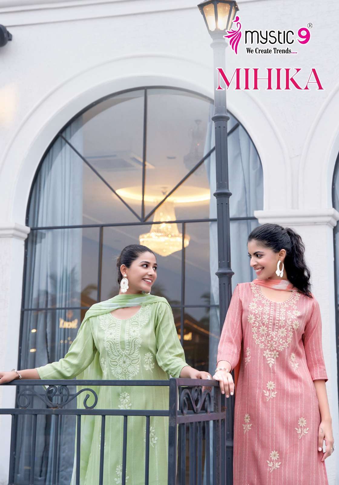 Mystic9 Mihika Vol 1 Designer Fancy Look Readymade Suits Sup...