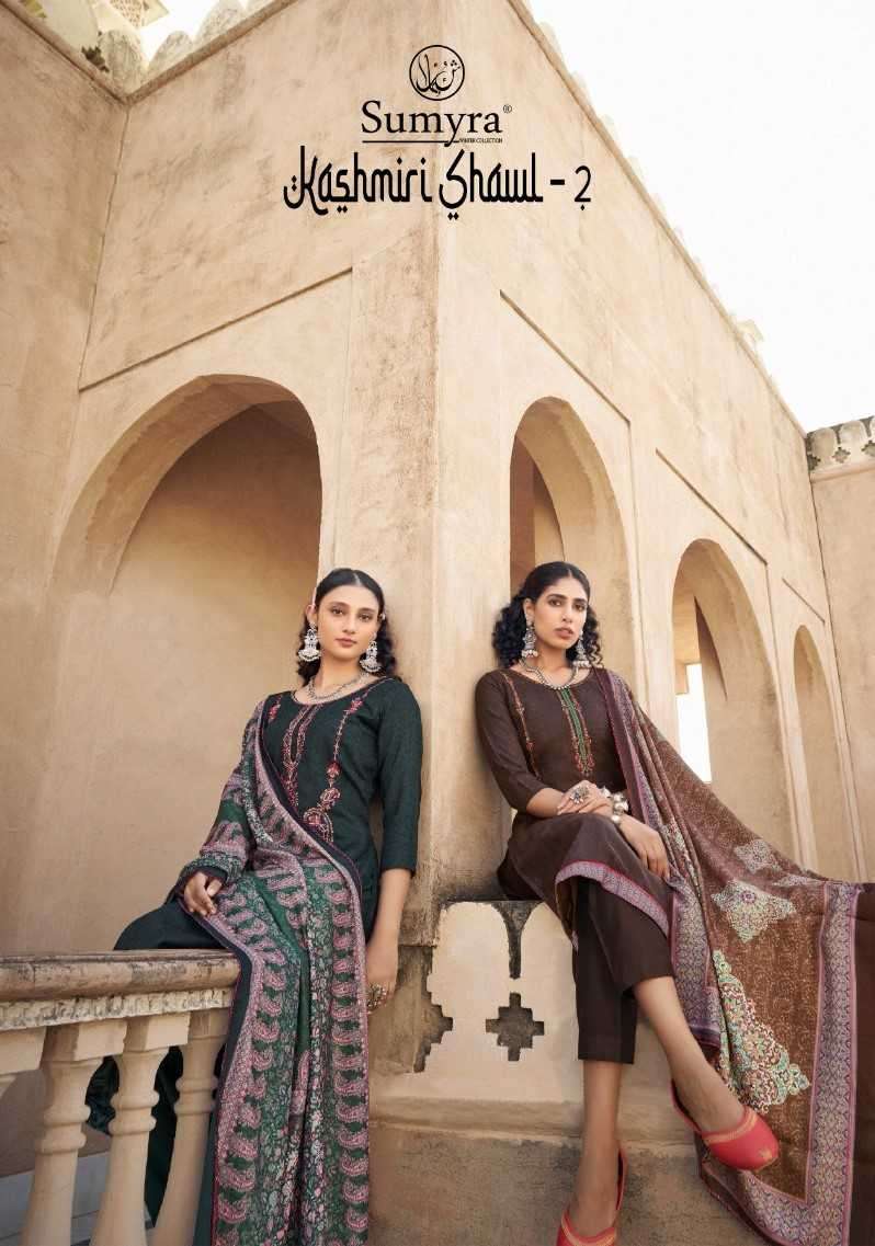 Radhika fashion kashmiri shawal vol 2 pashmin silk winter sp...