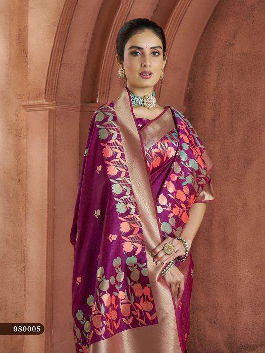 RAJPATH SHVITRI VOL 2 BANARASI SILK NEW LOOK SAREE SUPPLIER ...