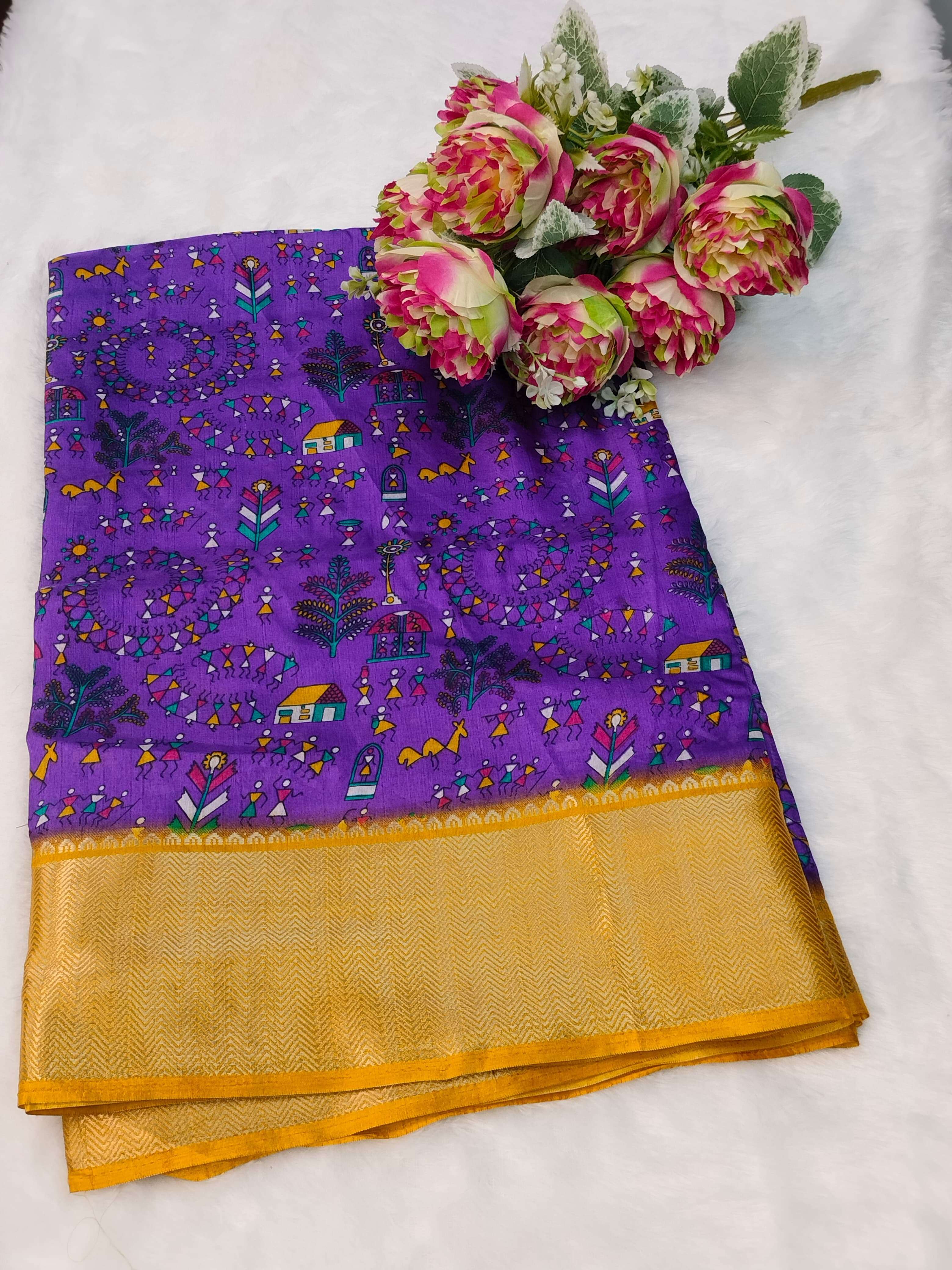 Regular wear Dola silk weaving design saree supplier in sura...