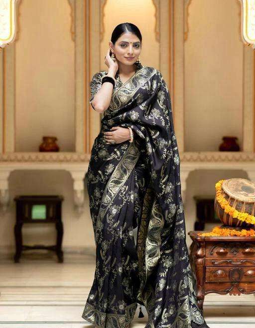 Soft lichi silk sarees collection ction best premium quality...