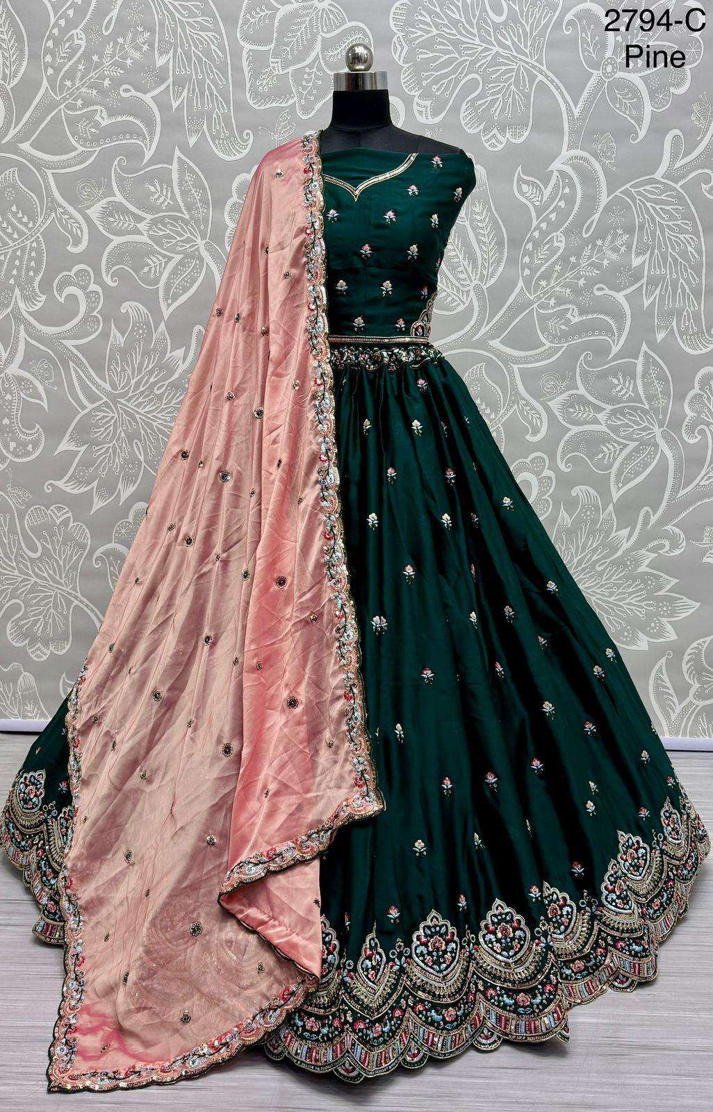 Traditional Look Gadhwala Silk With Hand EMbroidery WOrk Des...