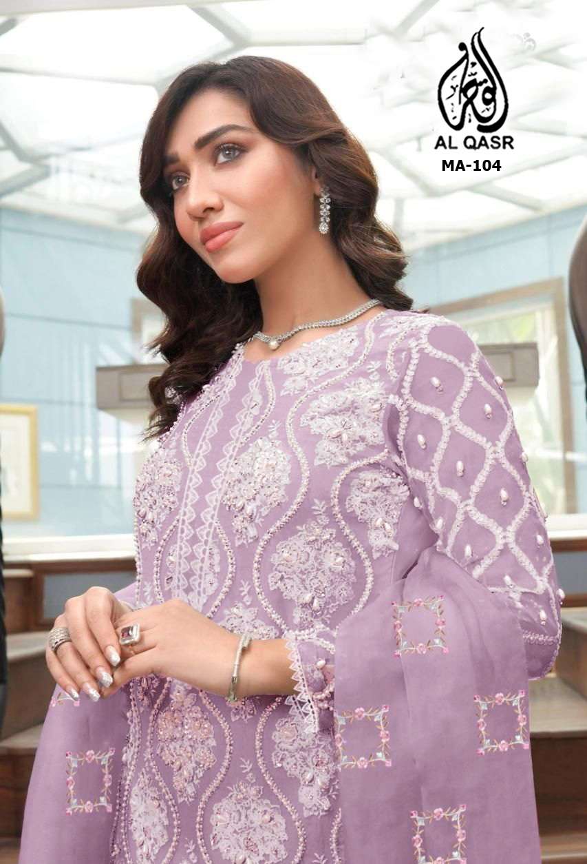 AL-QASR MA-104 TUNIC SEQUENCE WORK BEAUTIFUL SUIT WHOLESALE ...