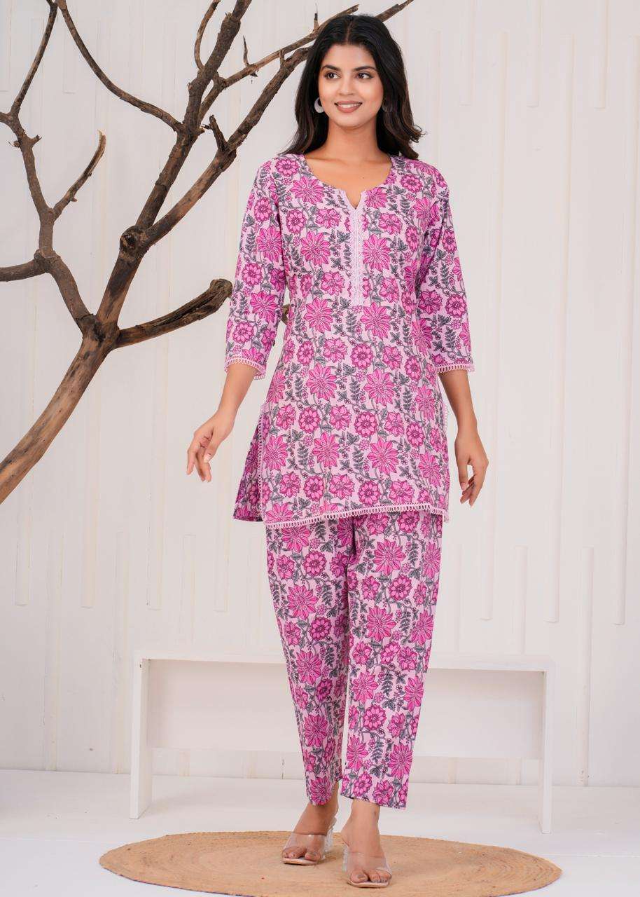 FF COTTON WORK CO-ORD SET BEAUTIFUL SUIT RAEDY WHOLESALE BES...