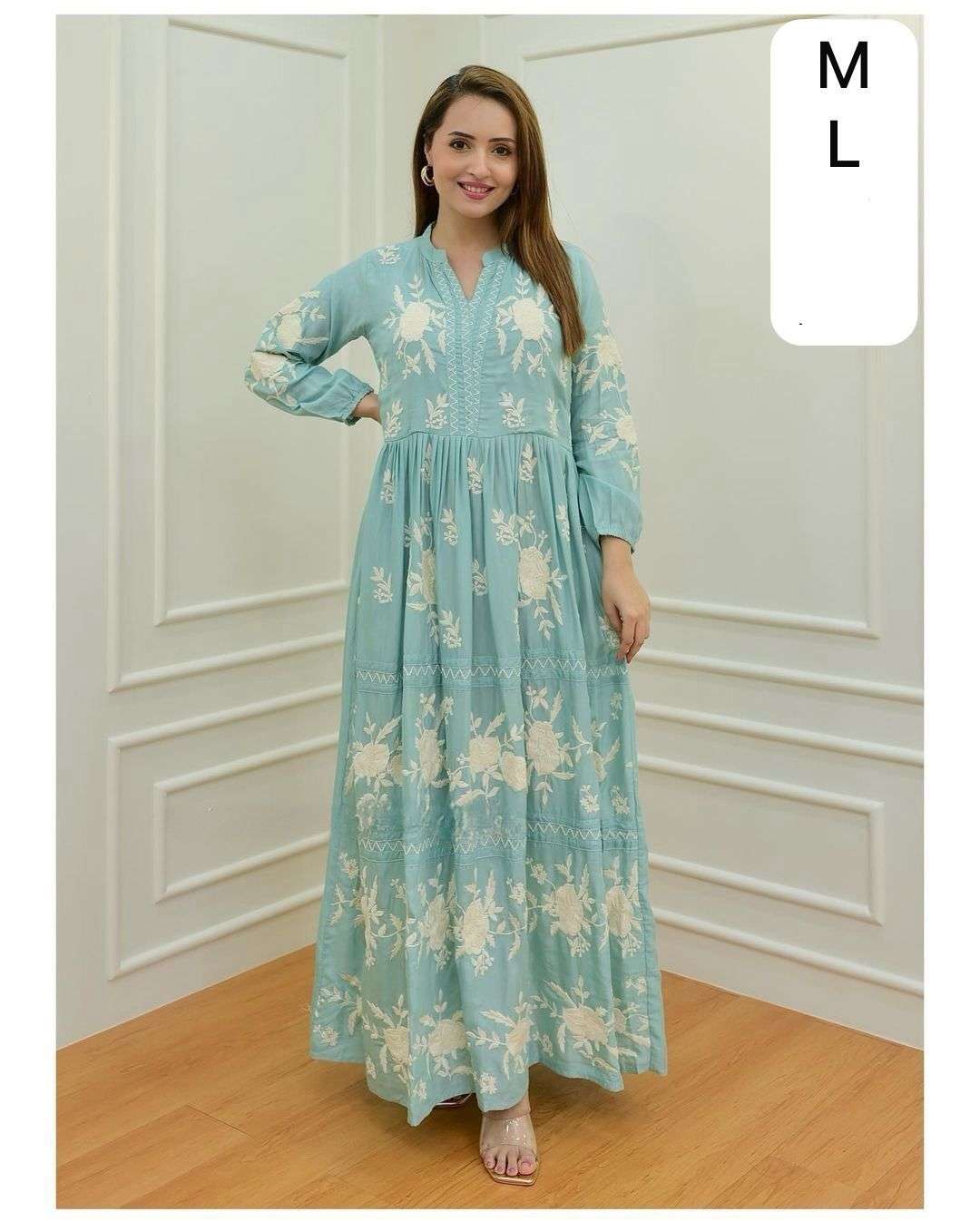 LADY RAYON PRETTY LOG KURTI READY MADE SUPPLIER IN SURAT