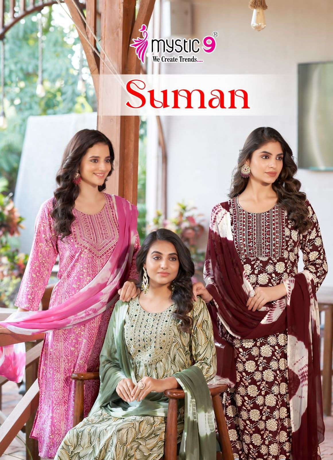 MYSTIC9 SUMAN VOL 2 2001-2008 STRAIGHT CUT DESIGNER RAYON SU...