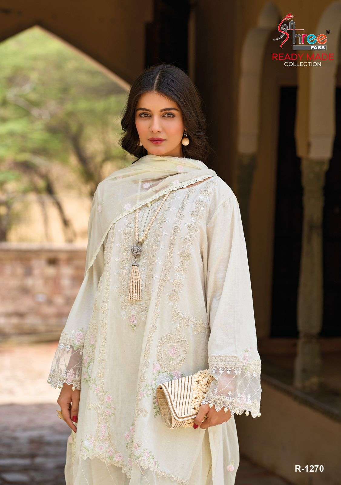 SHREE FABS 1270 COTTON BEAUTIFUL WORK PAKISTANI LOOK SUIT DE...