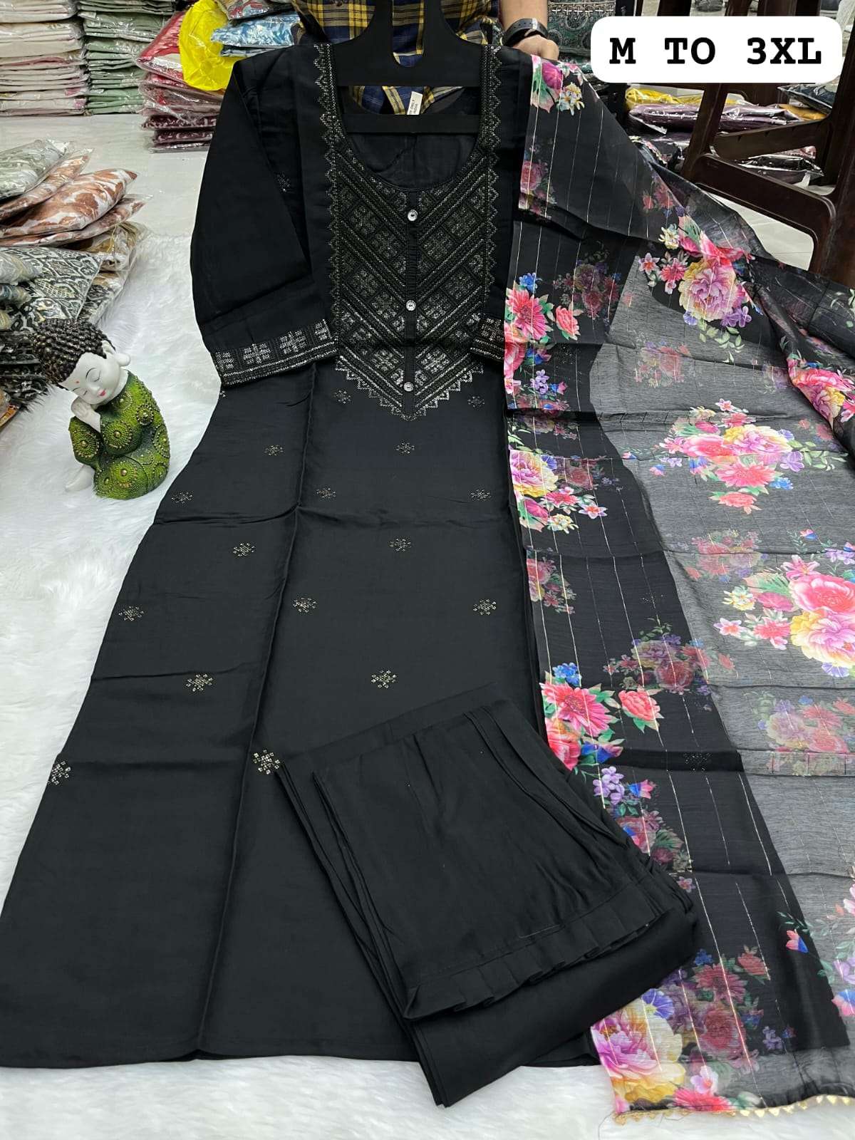 VRD DIGITAL MUSLIN WORK READY MADE SUIT WHOLESALE PRICE 